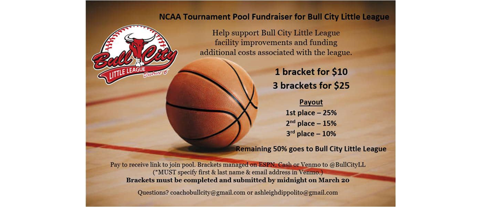 NCAA Tournament Pool Fundraiser