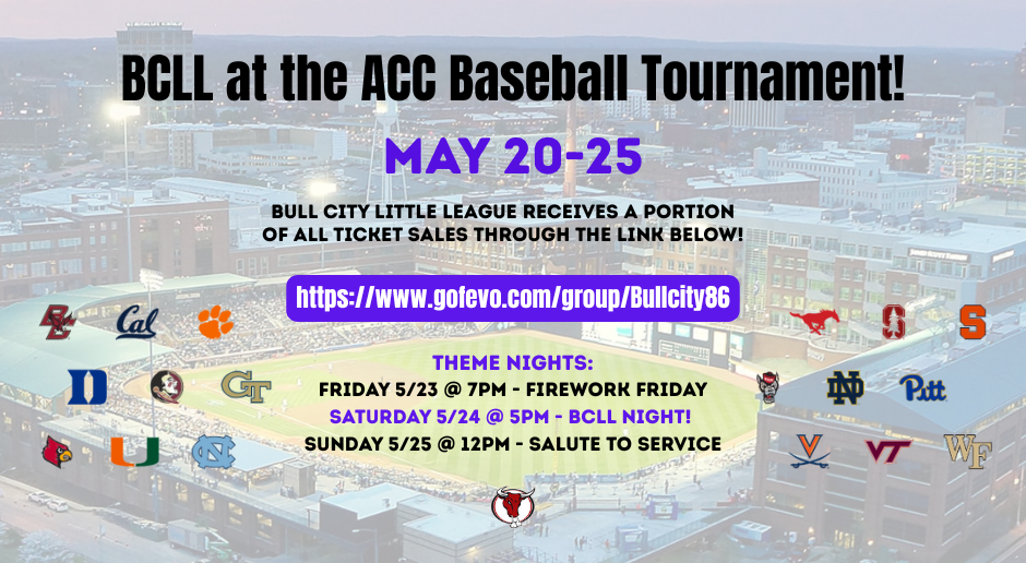 ACC Baseball Tournament May 20-25