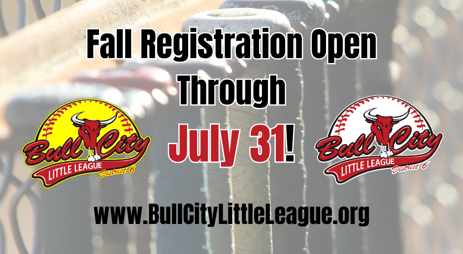 Join us on the fields this fall!